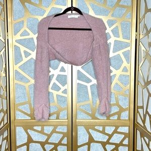 ASTR The Label Yara‎ Bolero Sweater Lavender